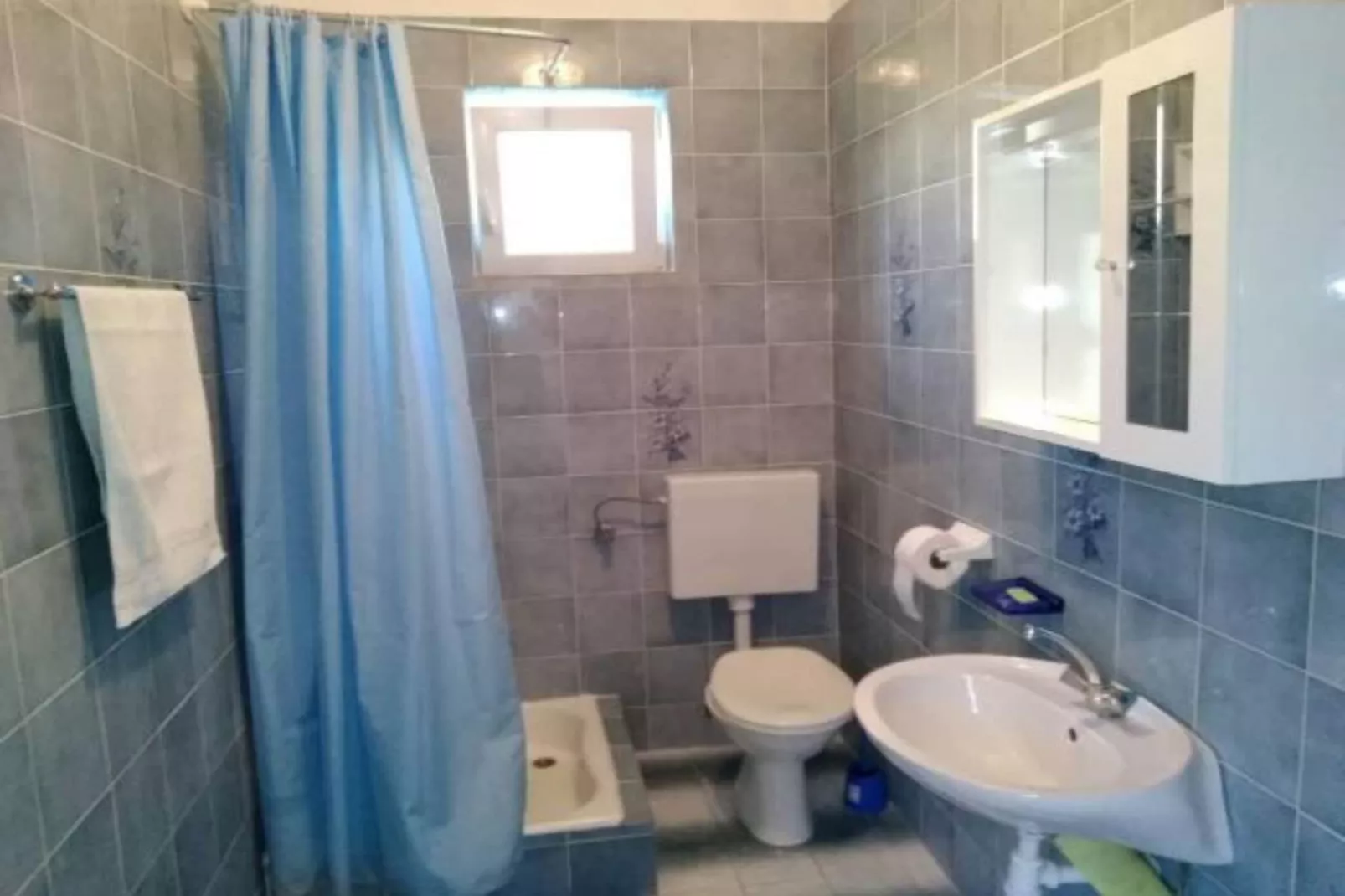 Apartments Verović Rab Banjol - Two Bedroom Apartment With Terrace (A2)-Badkamer