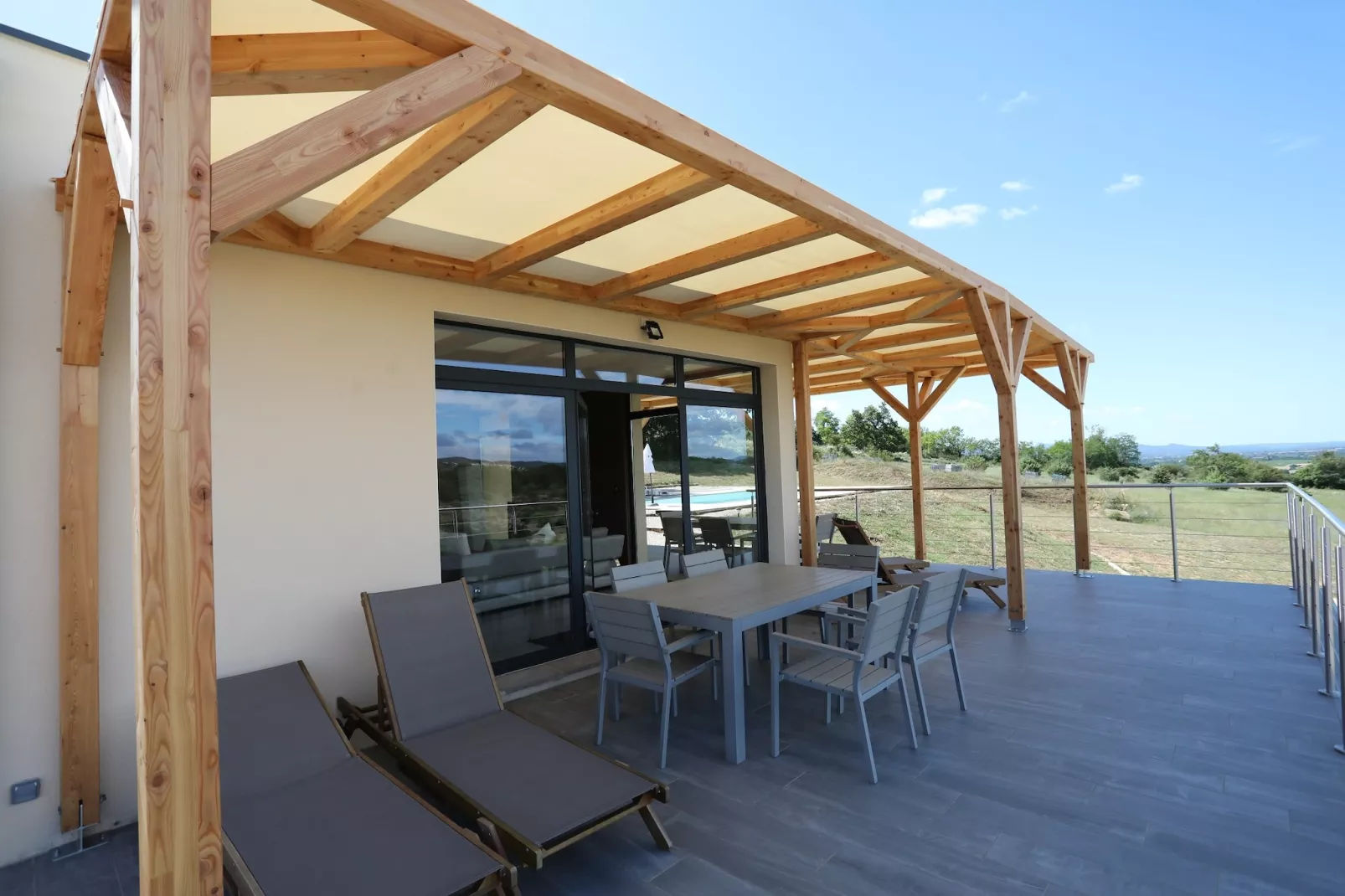 Villa moderne-Terrasbalkon