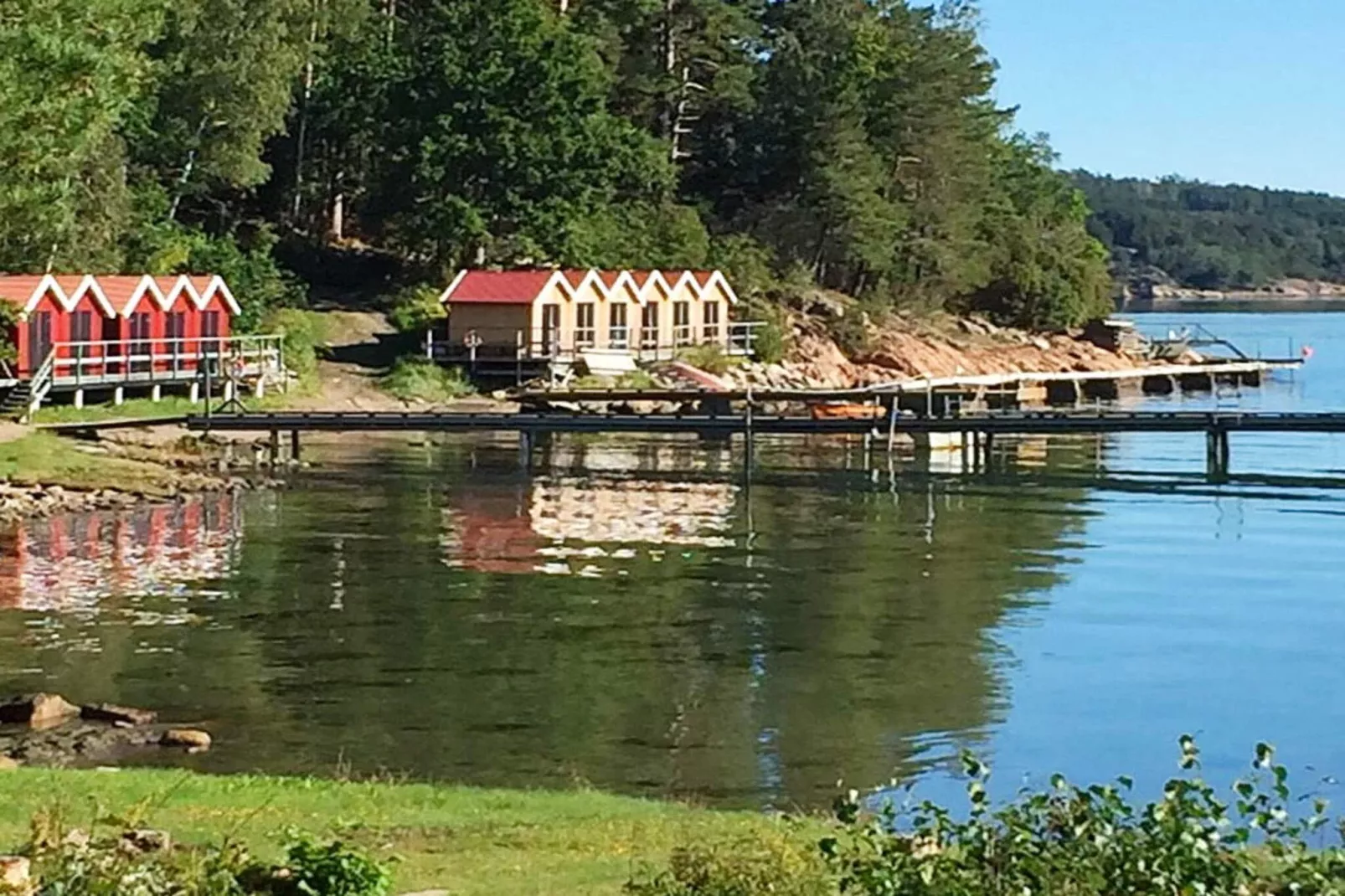 Vakantiehuis aan zee bij Gullmarsfjord-Buitenlucht