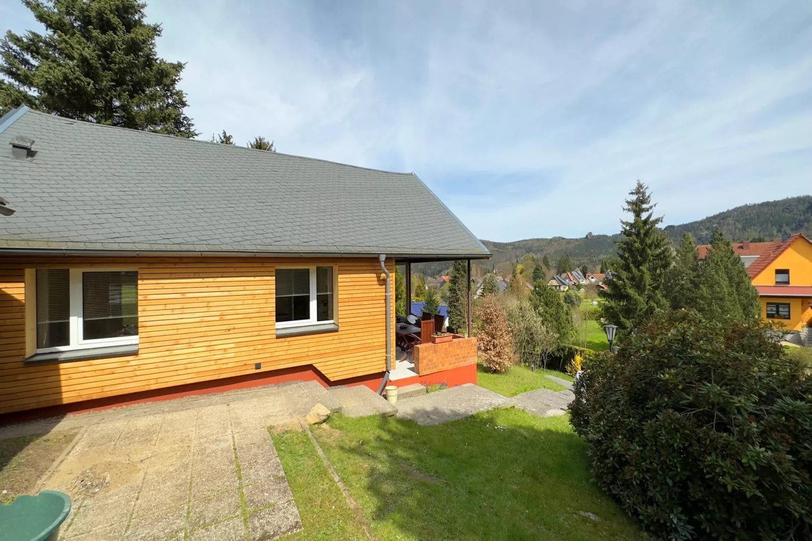 Ferienhäusel-Uitzicht zomer