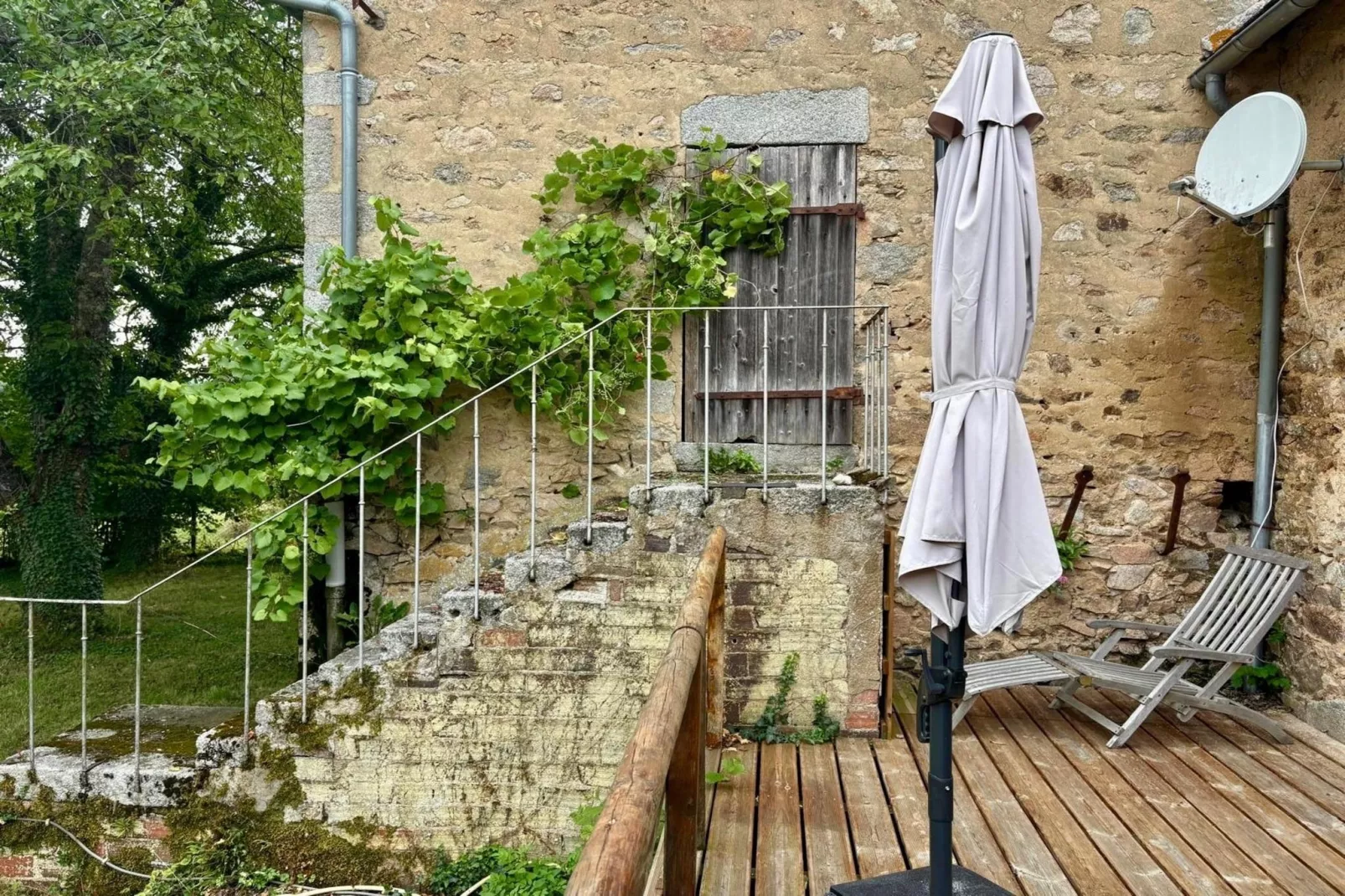 Maison de Vacances Gacogne-Terrasbalkon