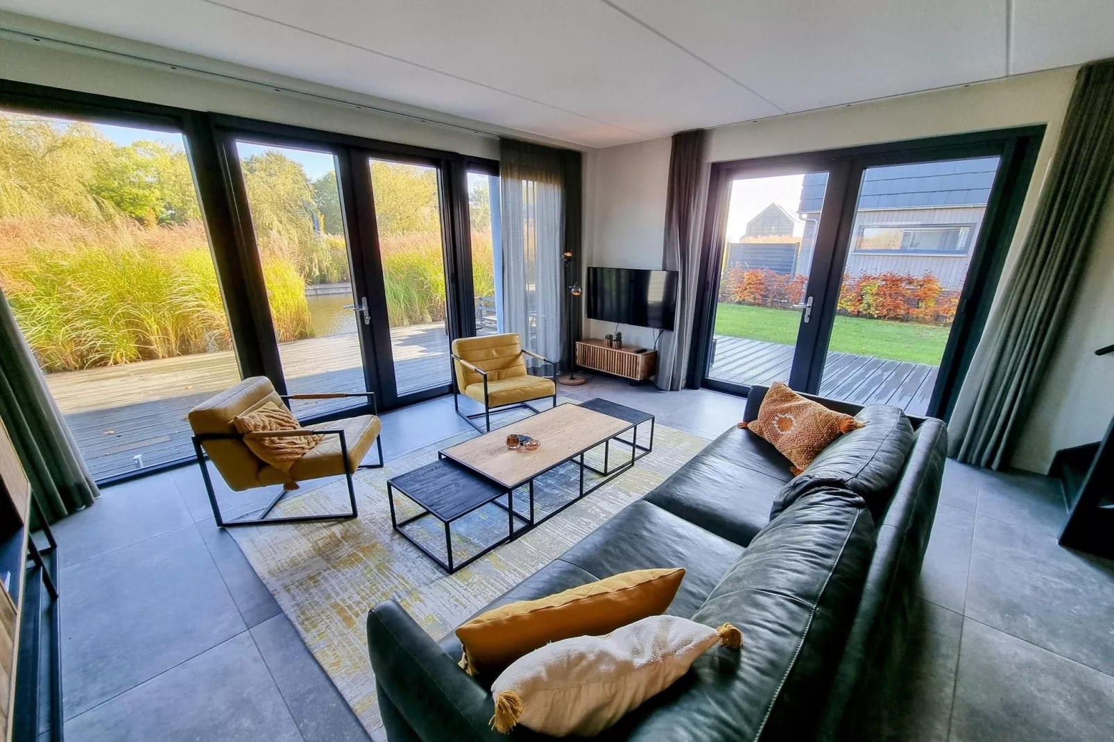 Watervilla Tolve-Woonkamer