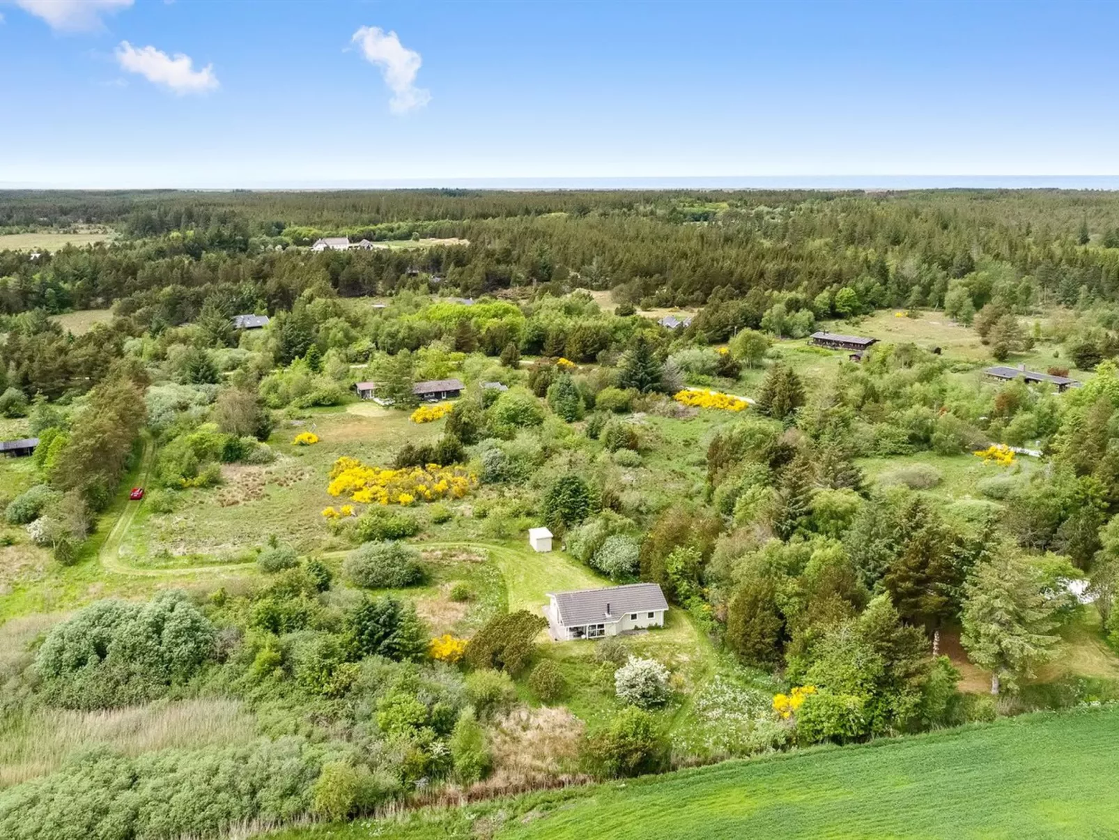 "Aameek" - 3km from the sea-Buiten