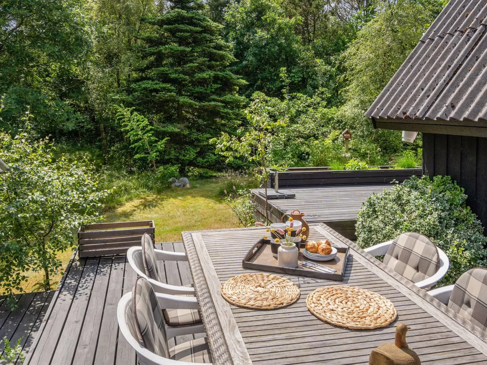 "Jütte" - 2km to the fjord-Buiten