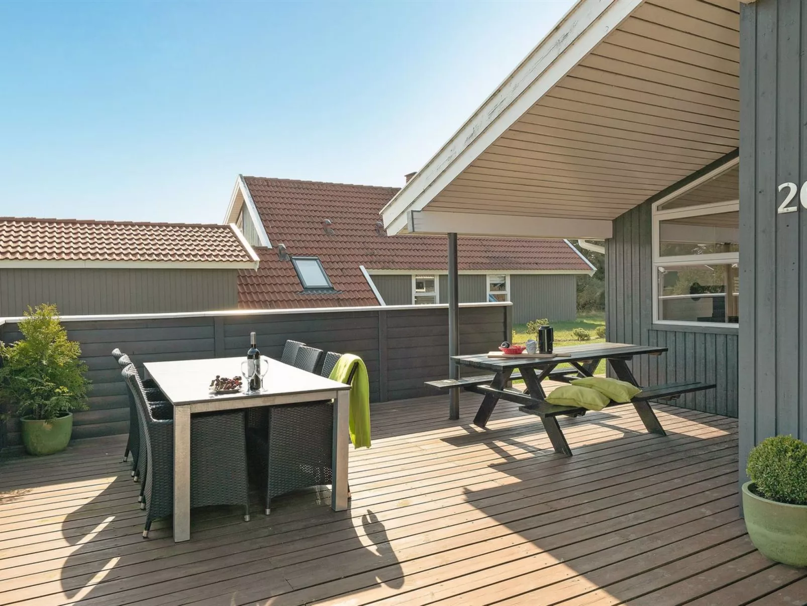 "Mettemarie" - 1.2km from the sea-Buiten