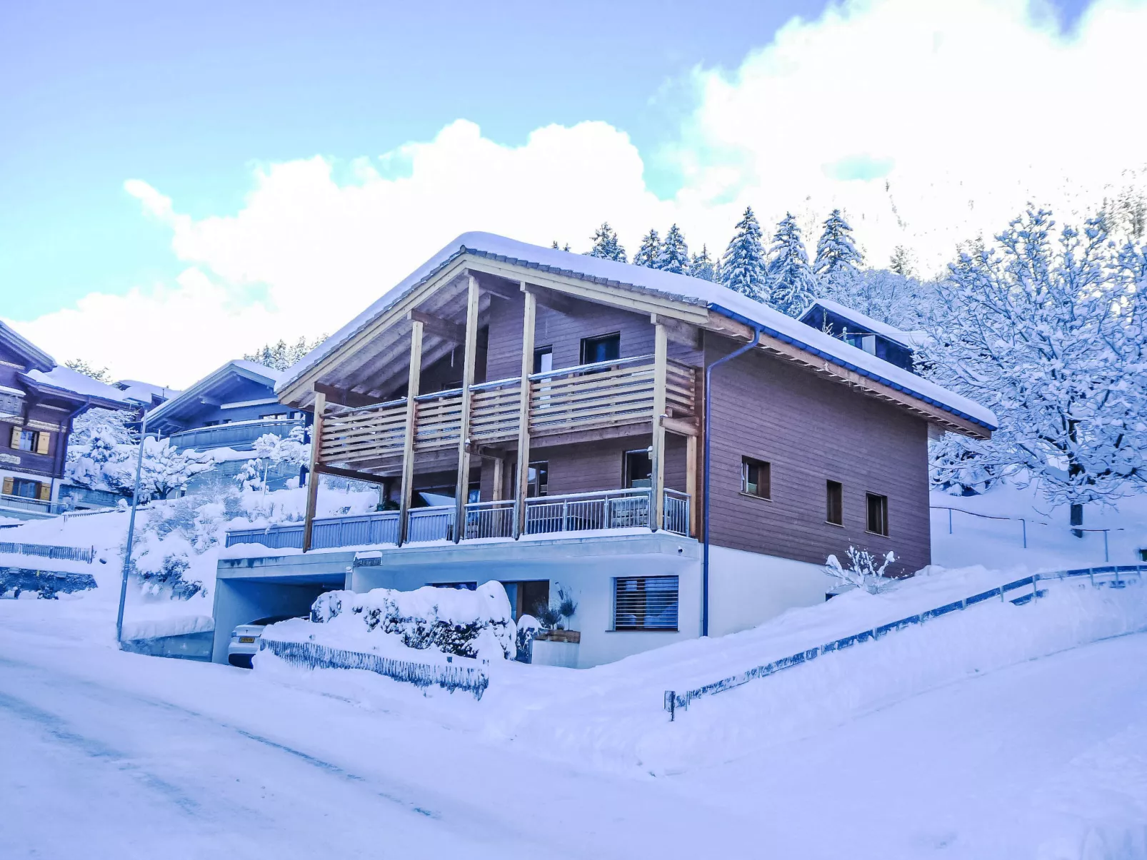 Chalet La Muntaniala-Buiten