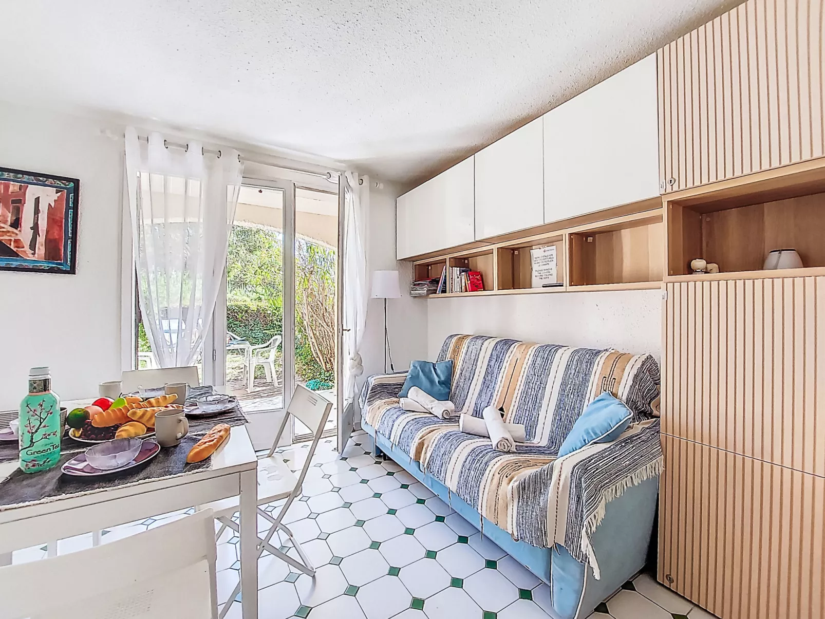 Jardins de la mer-Binnen