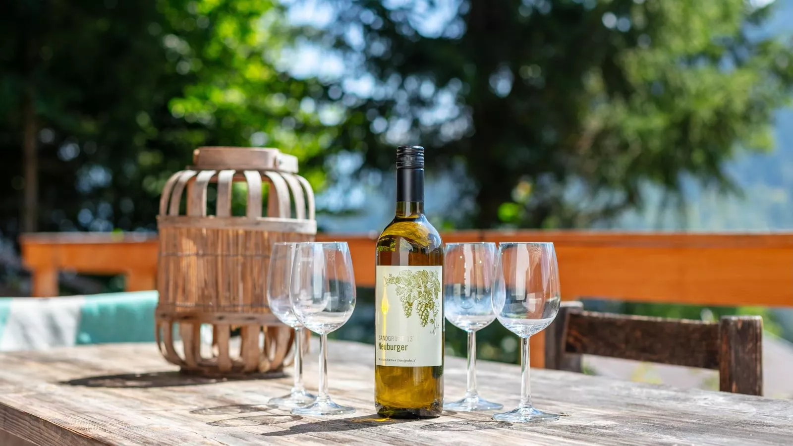 Sonnenhütte oben-Terrasbalkon