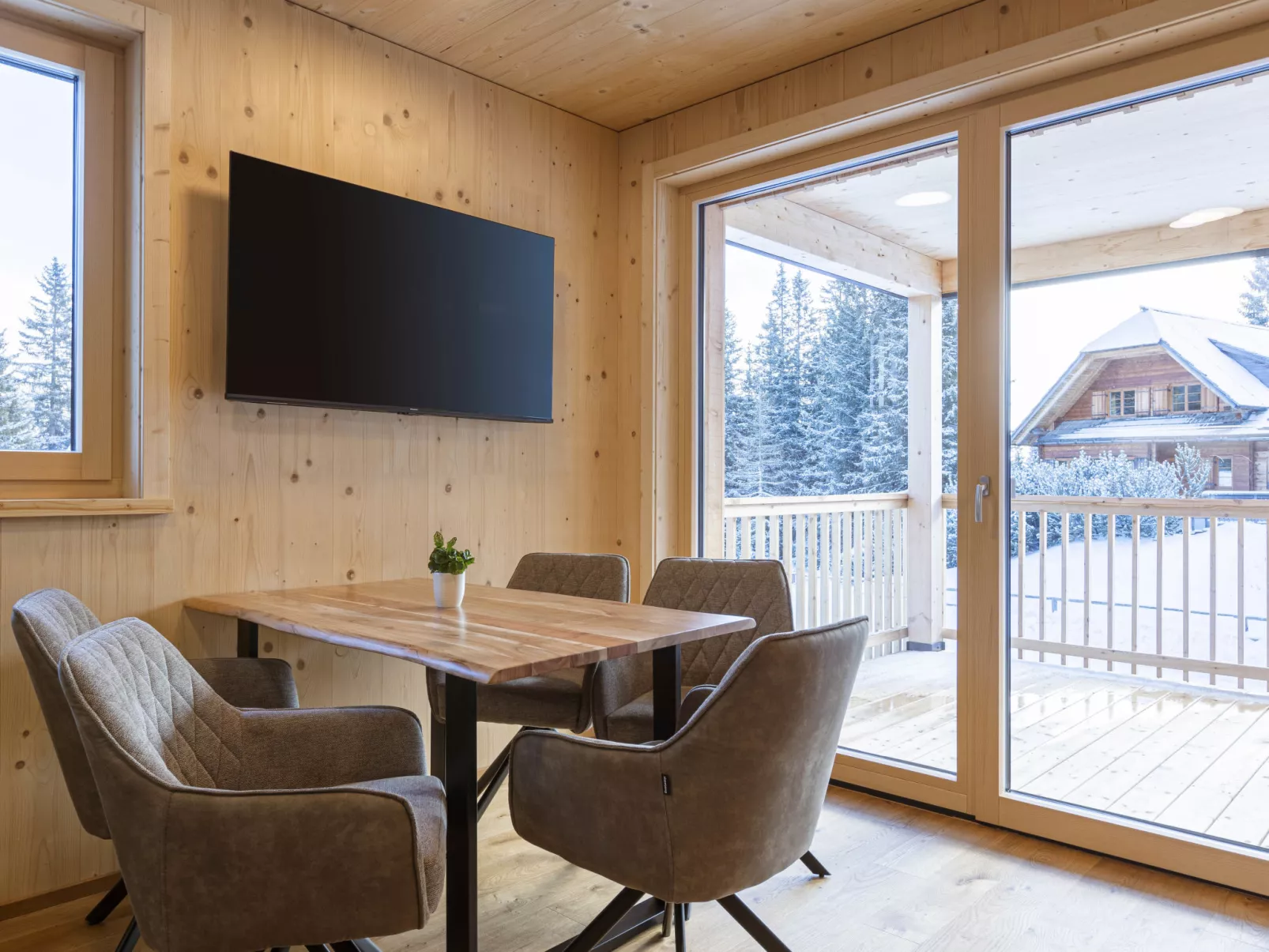 Mit 1 Schlafzimmer-Binnen