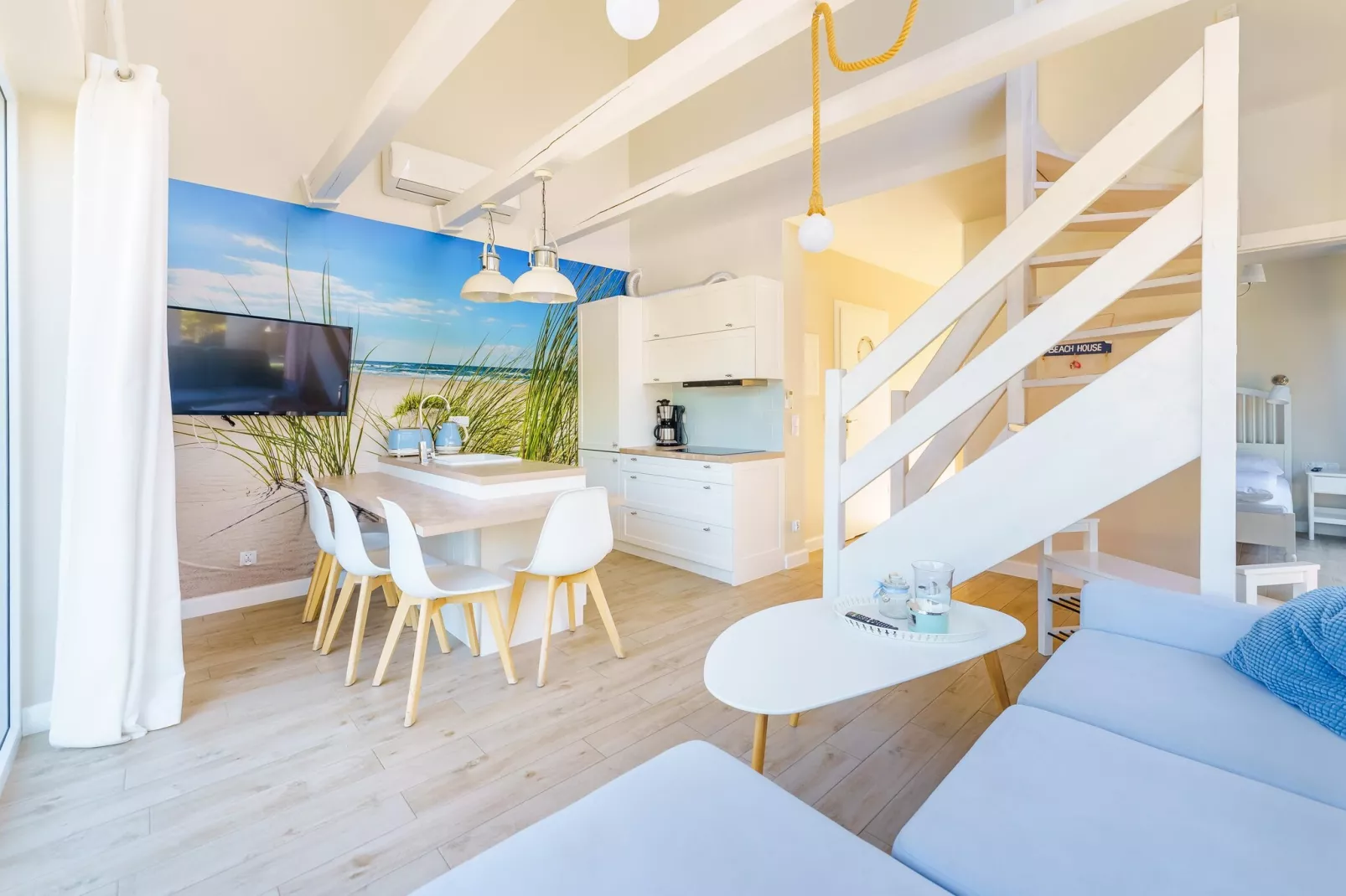 Domy wakacyjne POS021015 Grzybowo-Woonkamer