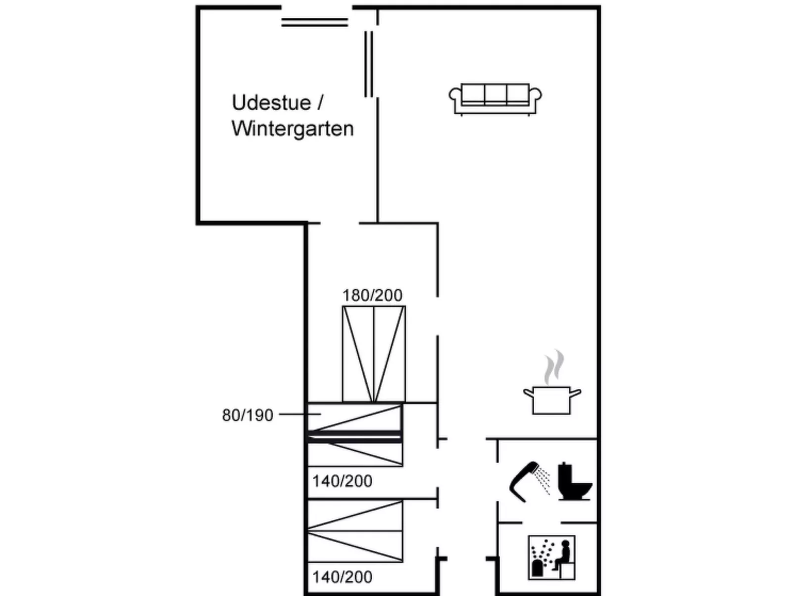 "Kaarle" - 400m to the fjord-Binnen