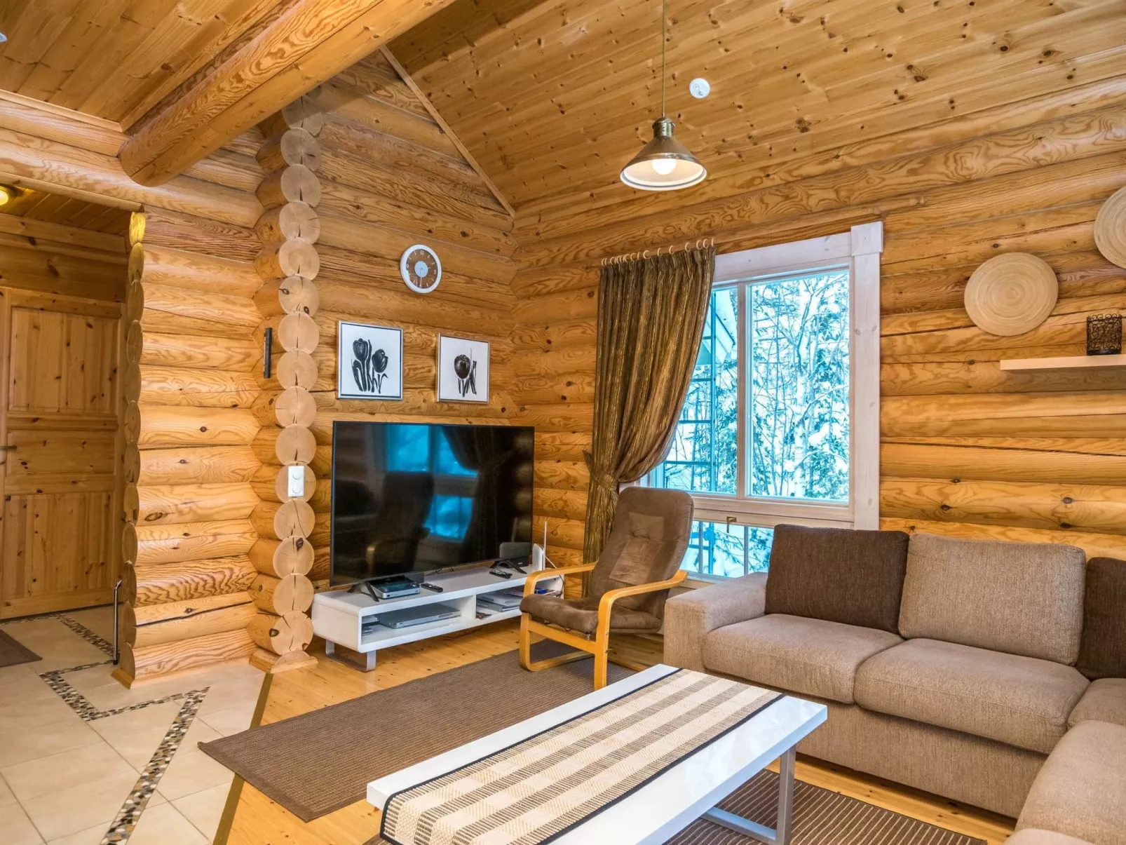 Hallantähti mökki-Binnen