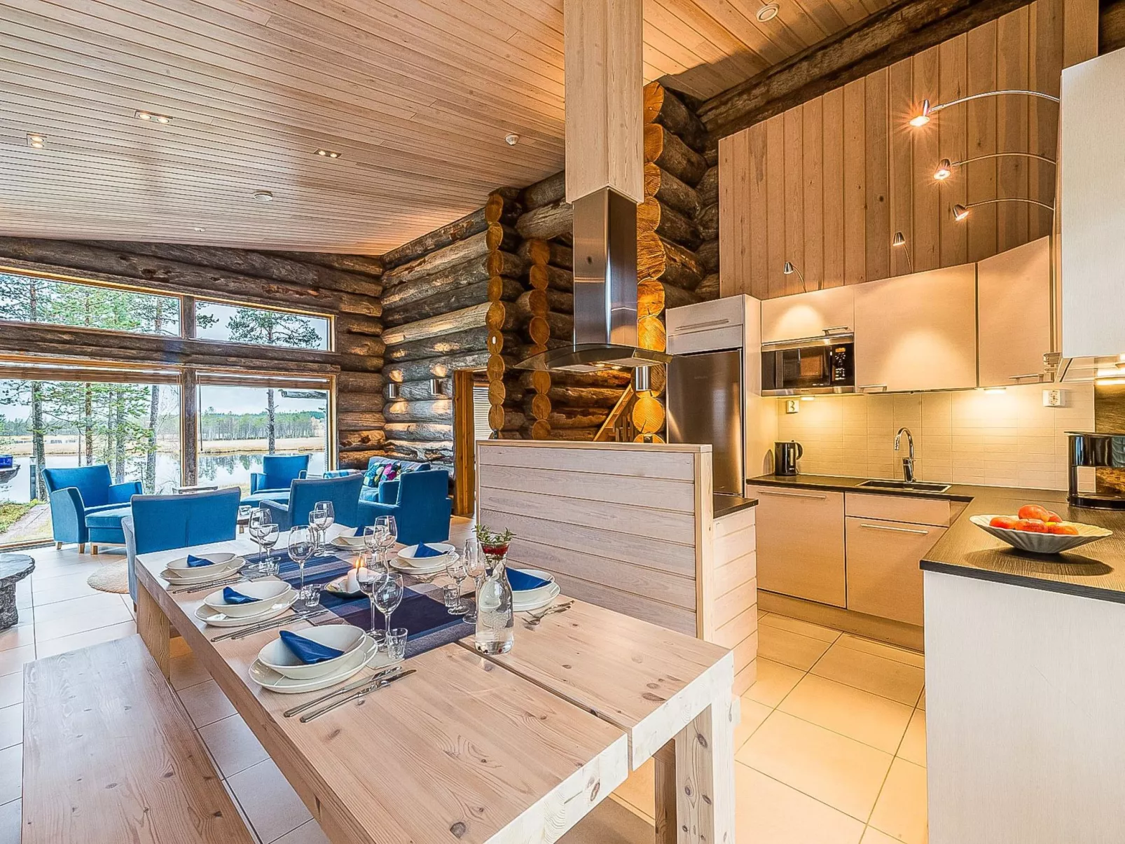 Jussis chalet b-Binnen