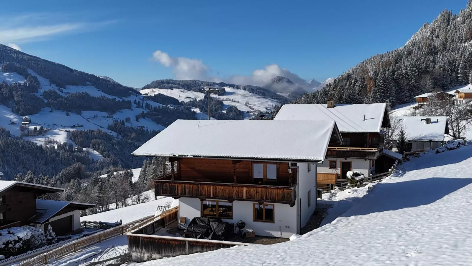 Tirola Chalet Alpbach-Exterieur winter