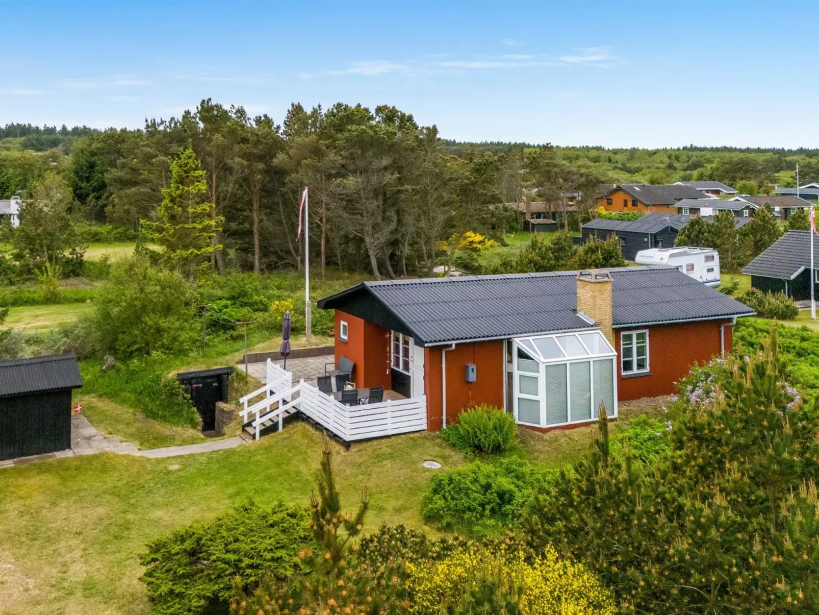 "Kaare" - 250m from the sea-Buiten