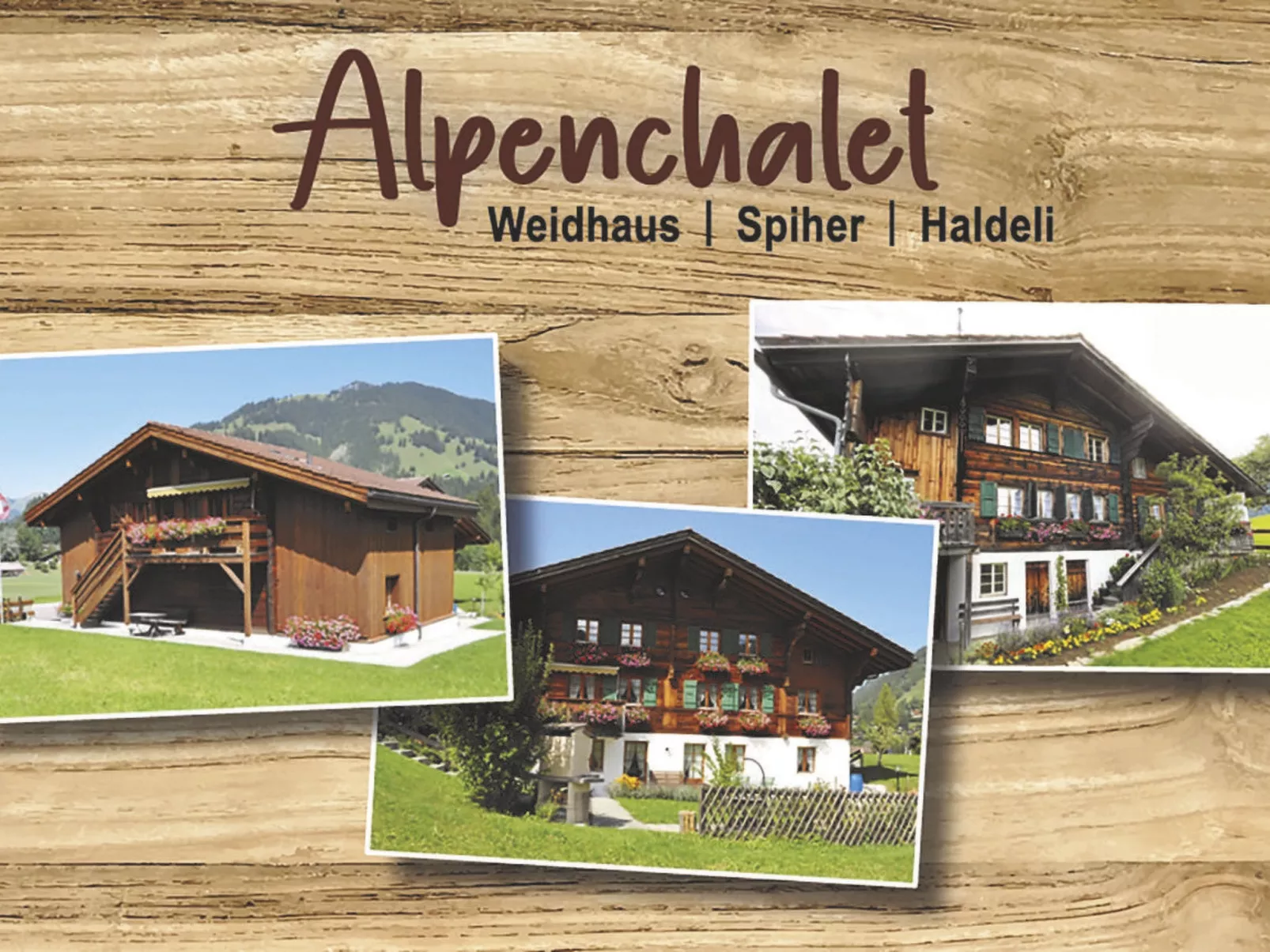 Alpenchalet Spiher Parterre-Binnen
