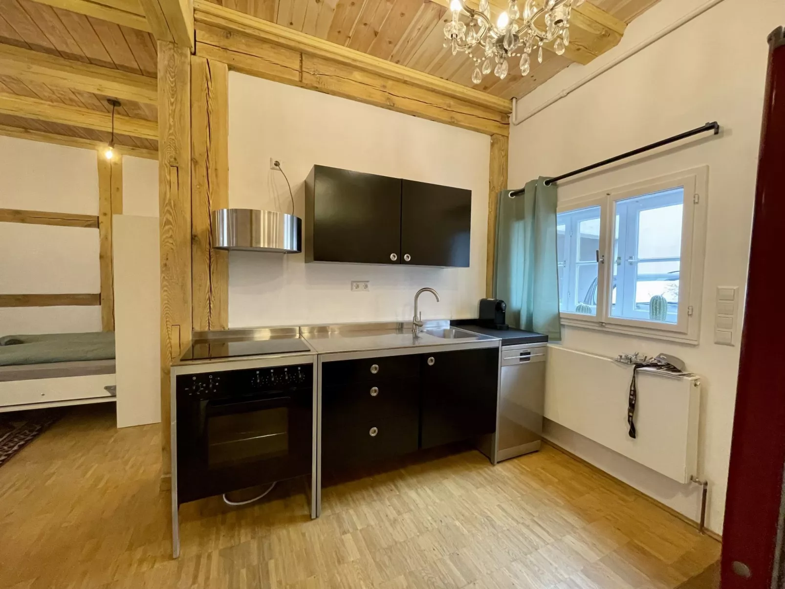 Fachwerkhaus nahe Olympiastadion-Binnen