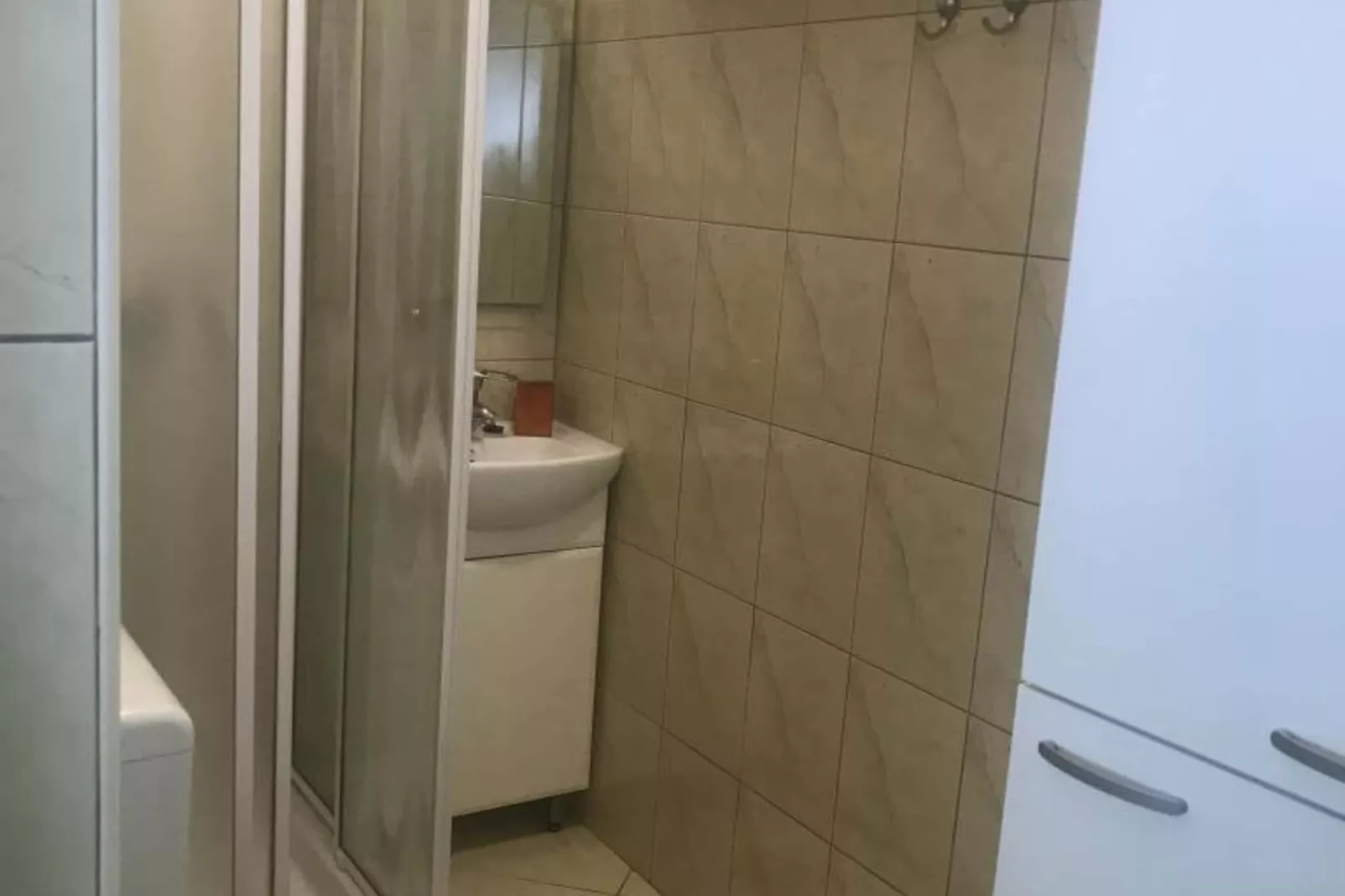 Apartmani Stefanija - Studio With Garden View-Badkamer