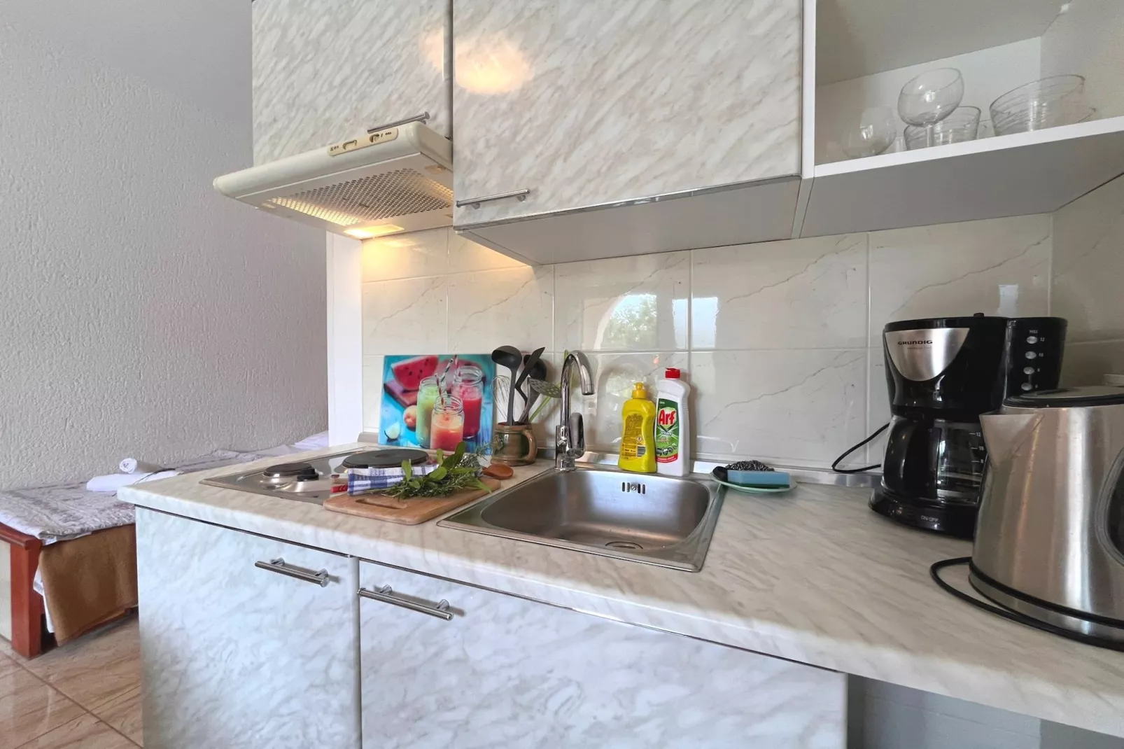 Apartments Butković - One Bedroom Apartment (A2)-Keuken