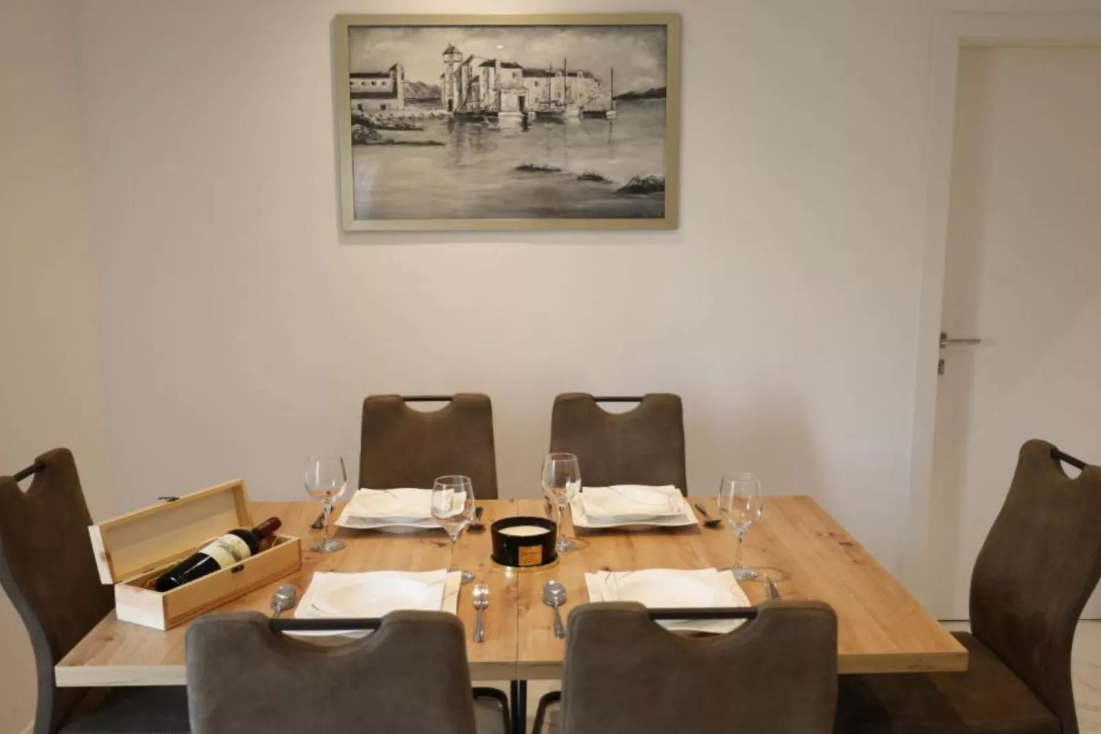 Dalmata D - Two Bedroom Apartment with Terrace-Eetkamer