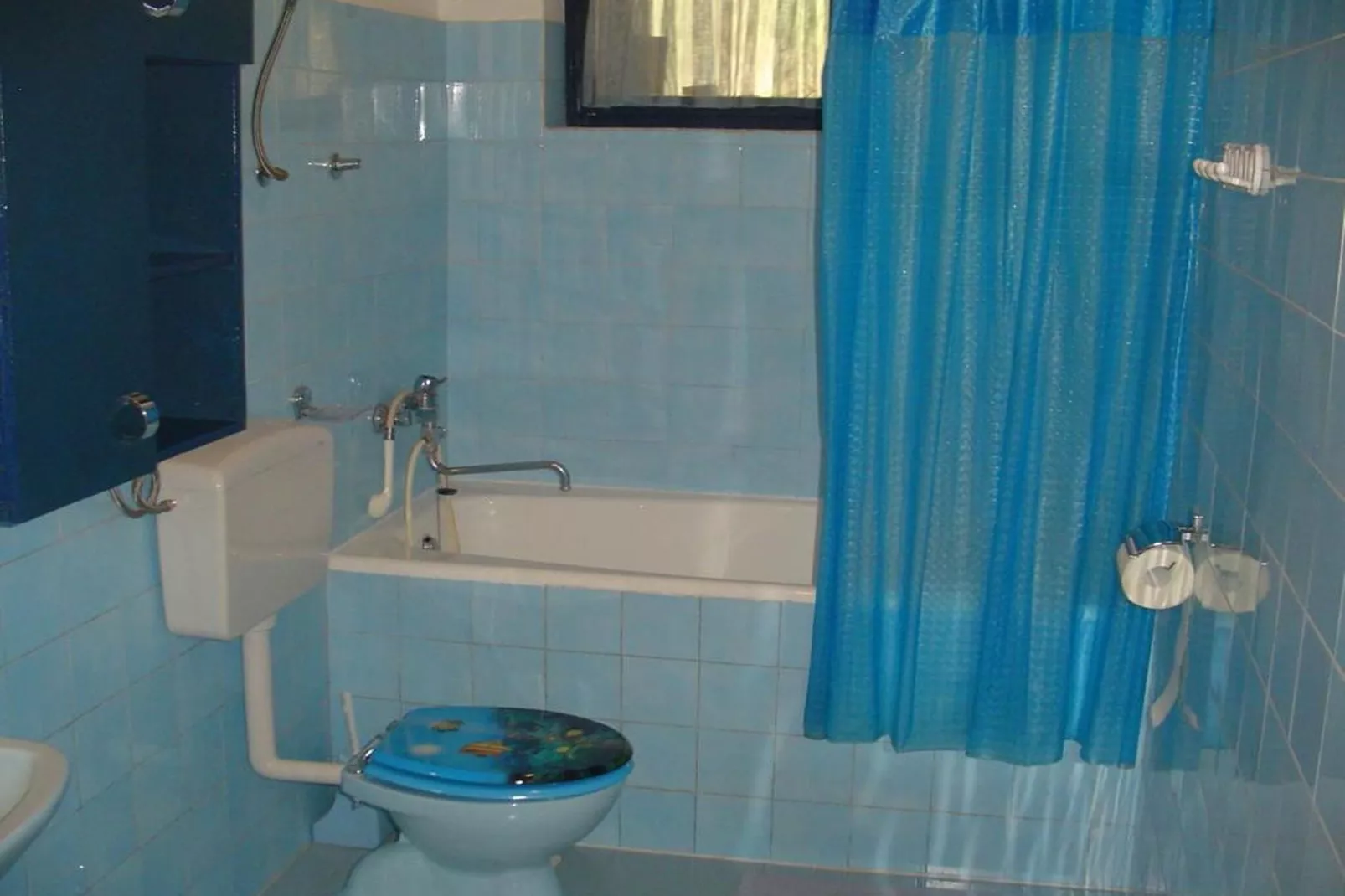 Apartments A&N Pakoštane - One Bedroom Apartment with Sea View and Balcony (A1)-Badkamer