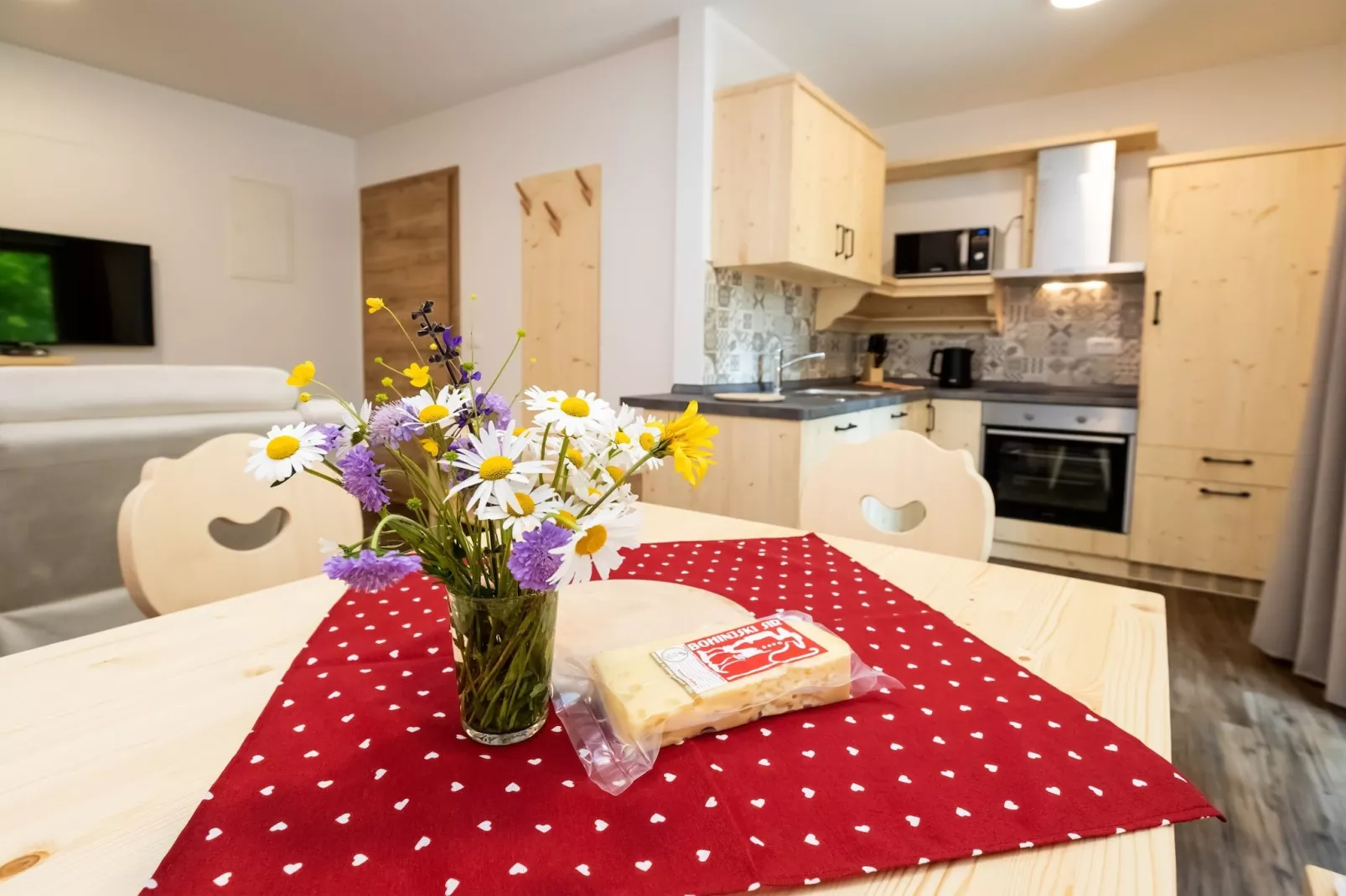 The Woodland Nook Apartments Bohinj - Two Bedroom Apartment with Balcony (owner A)-Slaapkamer