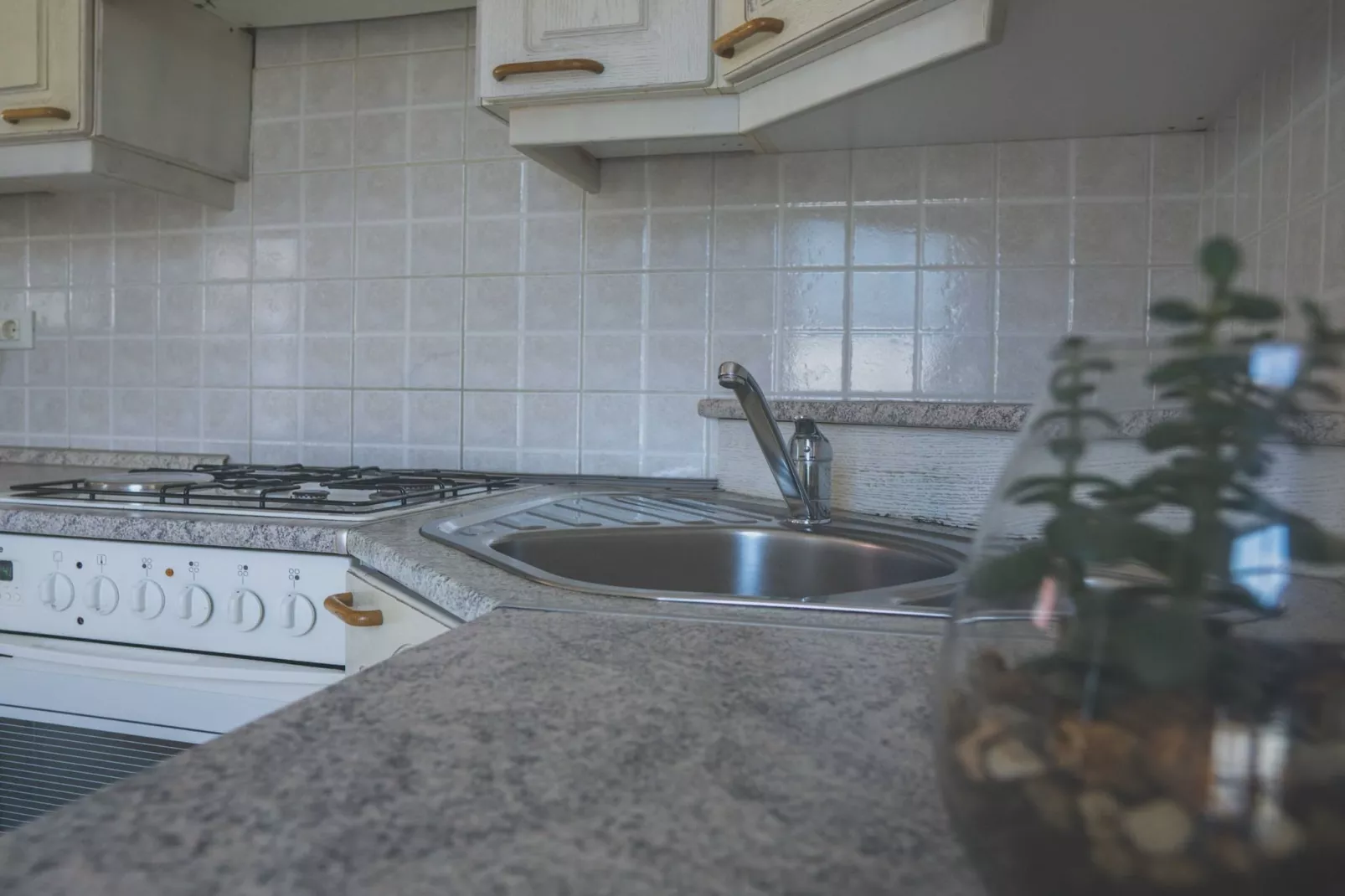 Comfortable Apartment with Mountain View - One Bedroom Apartment-Keuken