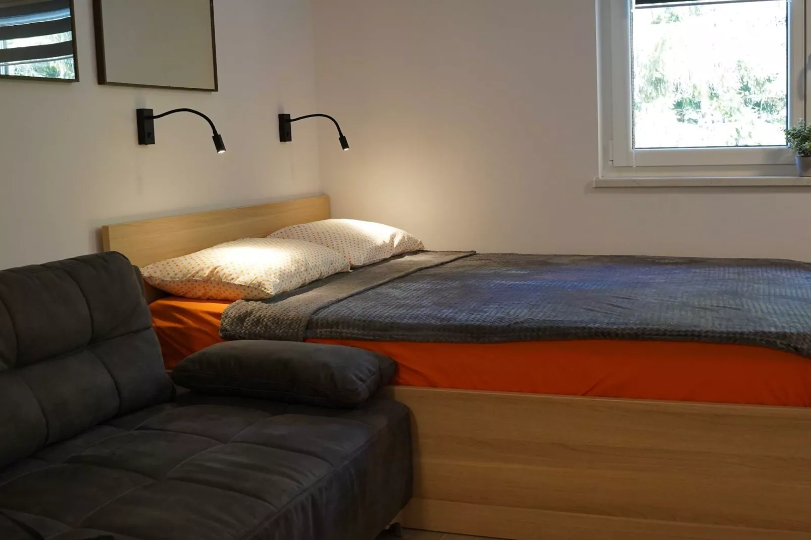 Cozy and Chic Apartment in Kranjska Gora - Studio Apartment-Slaapkamer