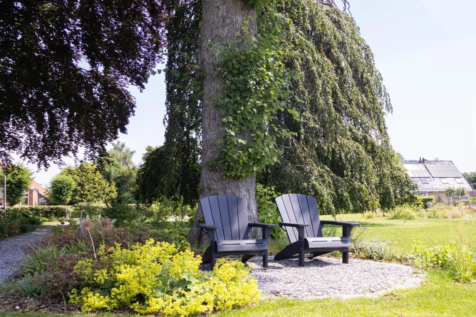 Eindeloos Uitzicht-Tuinen zomer