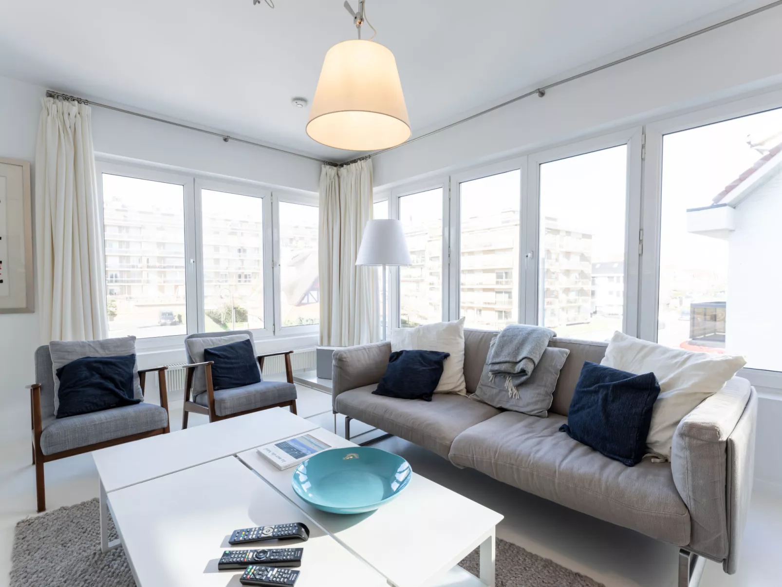 Blanc Rivage with garage-Binnen