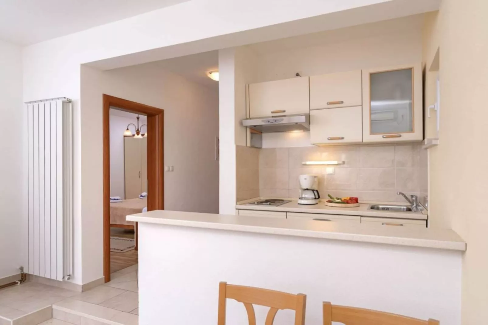 One Bedroom Apartment with Balcony 3-Keuken