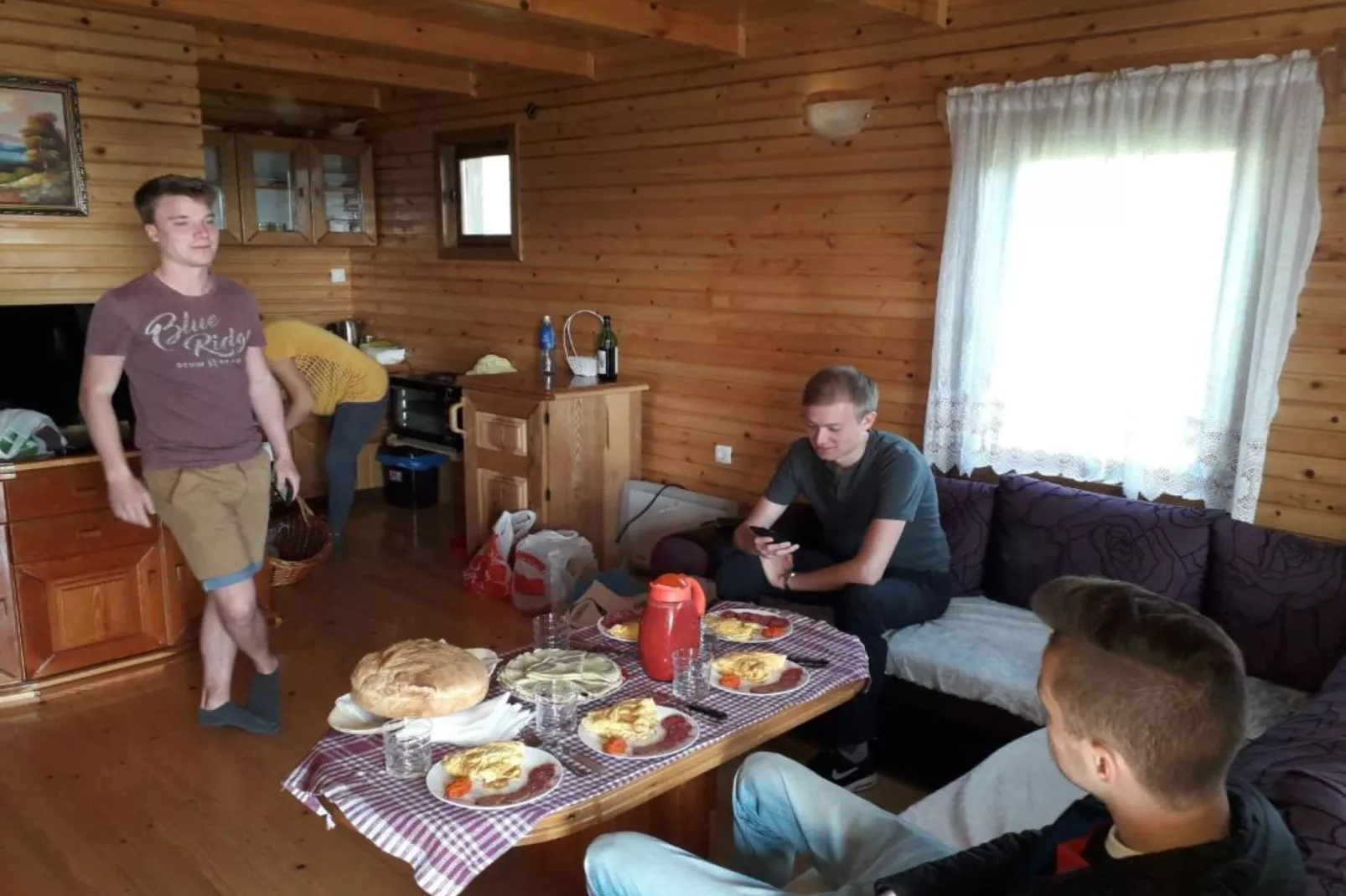 Eco Village Coric - Studio Apartment with Terrace 2 - Woonkamer