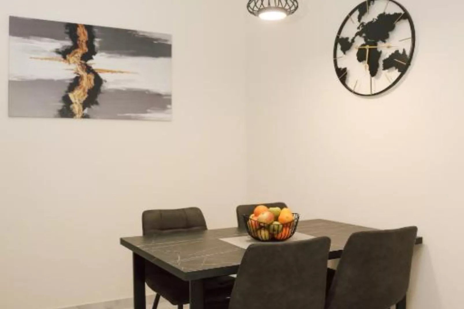 Stylish Apartment with Modern Elegance in Herceg Novi Area - Deluxe One Bedroom Apartment with Terrace-Woonkamer