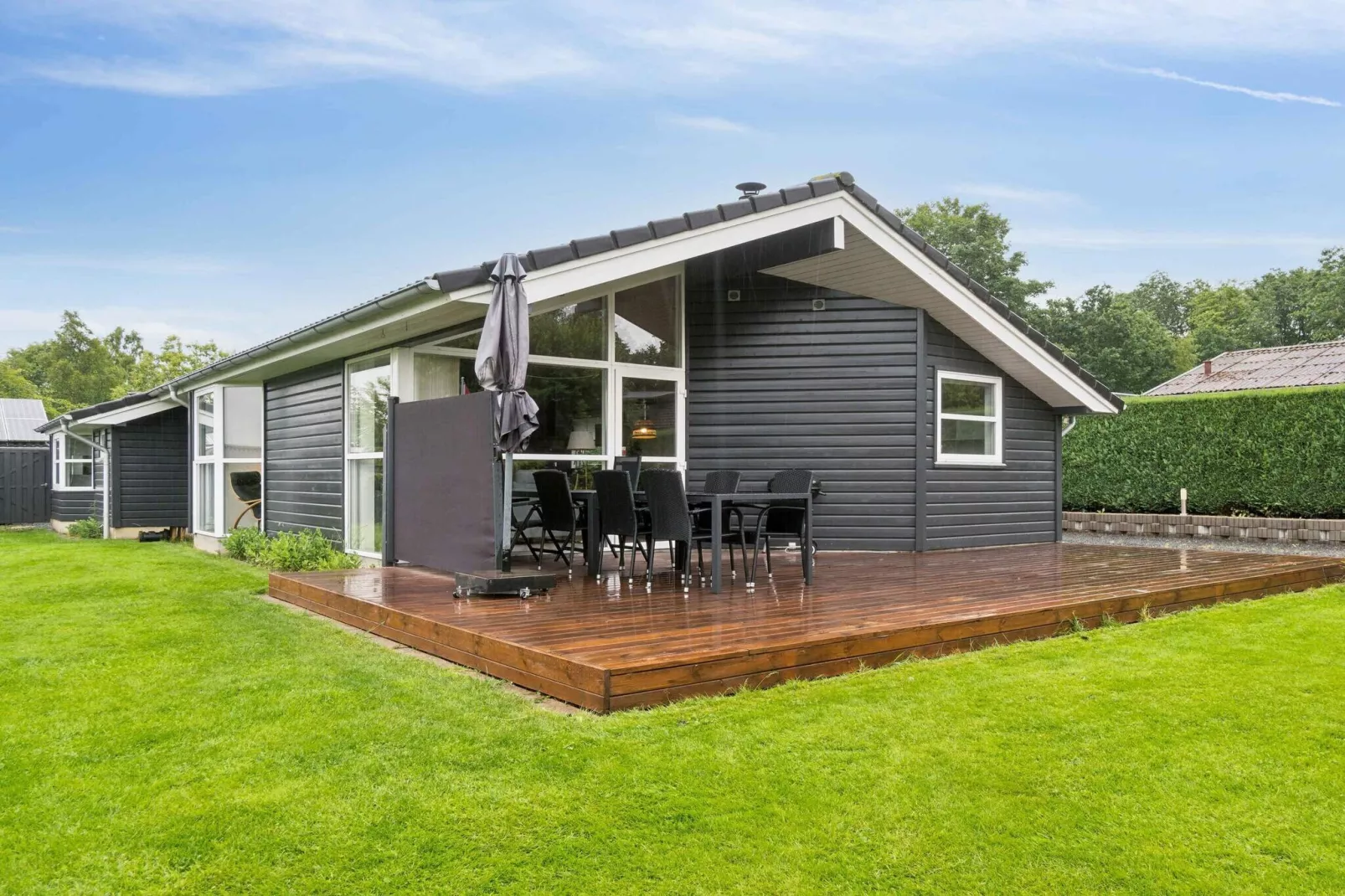 5 sterren vakantie huis in Fårvang-Buitenlucht