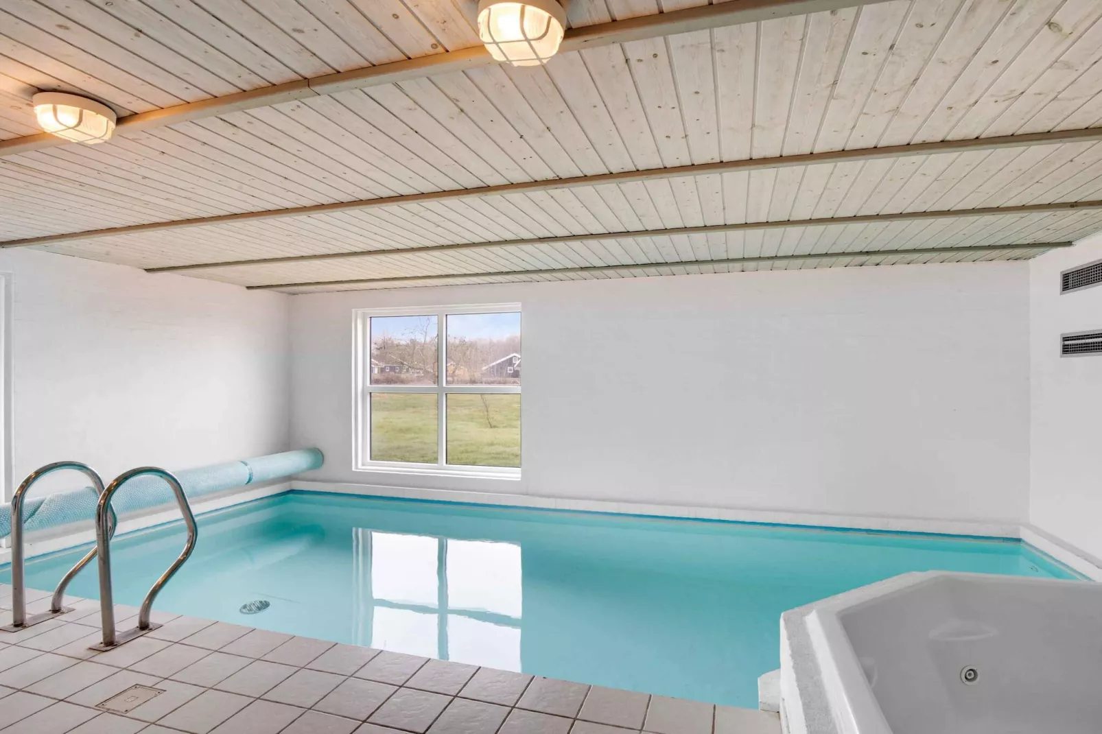 5 sterren vakantie huis in Nordborg-Zwembad