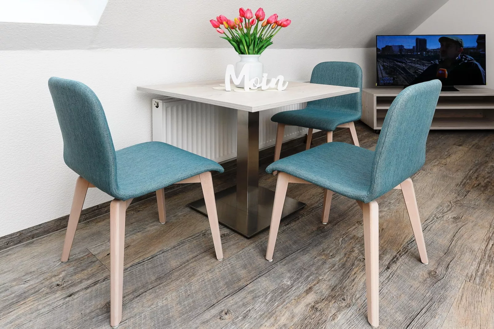 Haus Strandkorb 8-Woonkamer