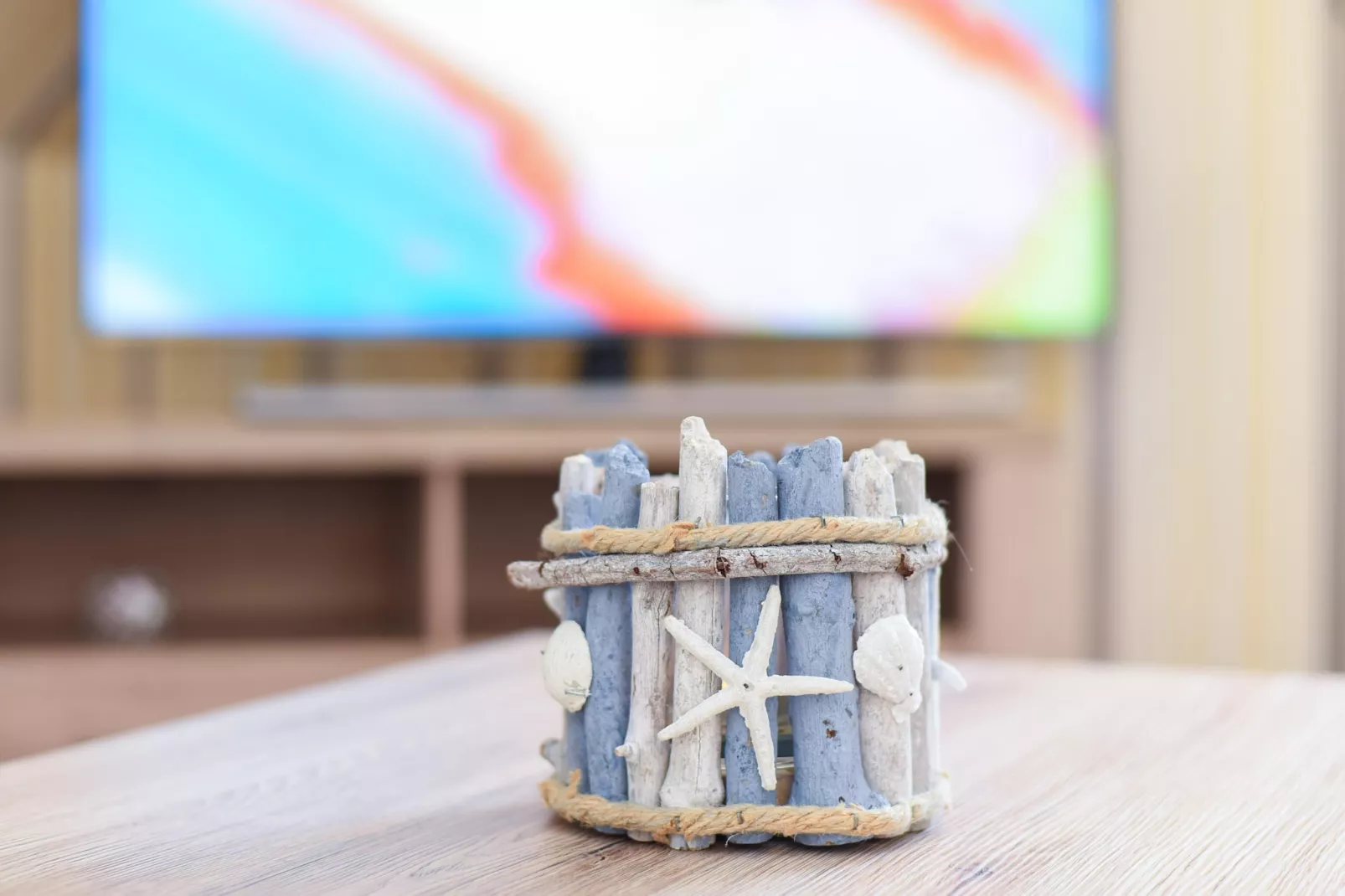 Deichblick Haus Hafeneck-Woonkamer