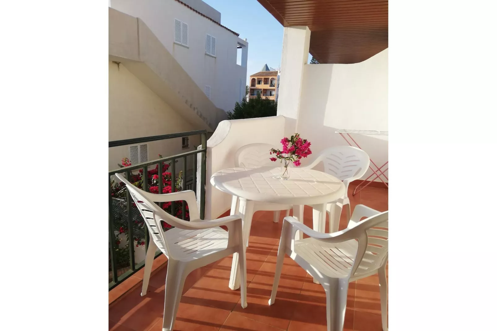CT 369 AL - Faro's Apartmento Naturista - Primera Linea Vera Playa-Terrasbalkon