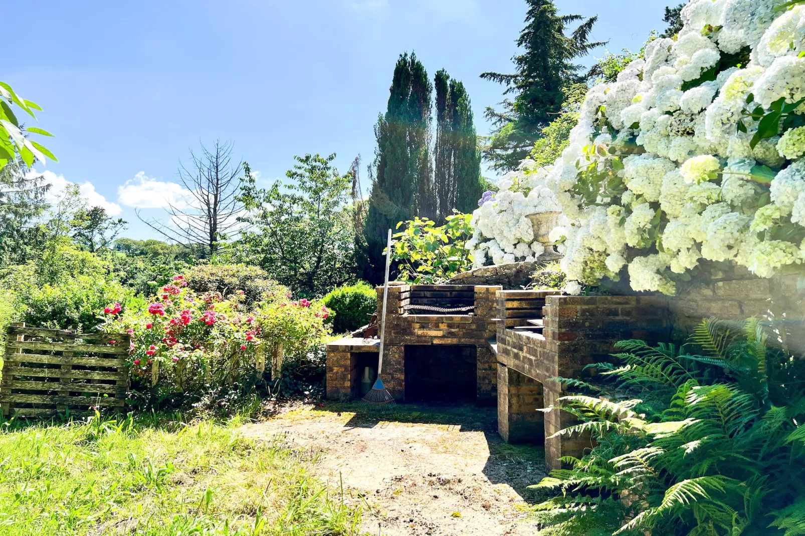 Doppelhaushälfte in Milizac-Tuinen zomer