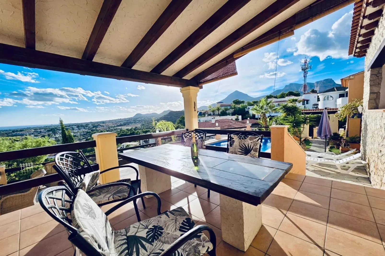 Cozy vacation house-Terrasbalkon