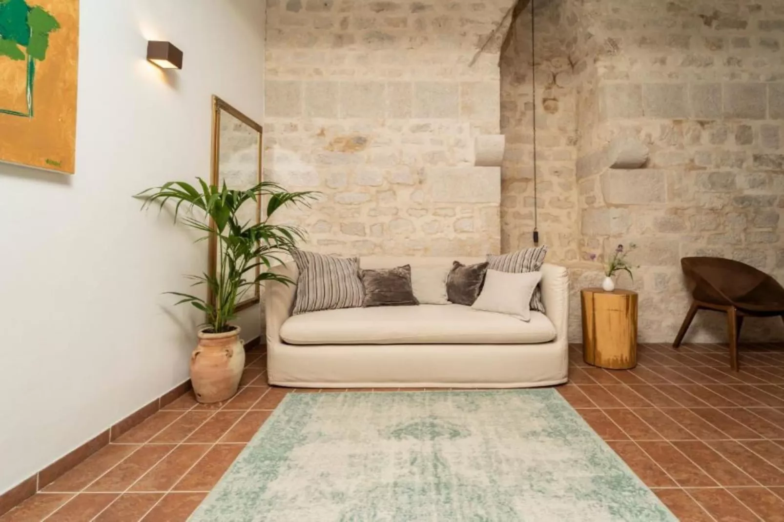 Double Room 7-Woonkamer