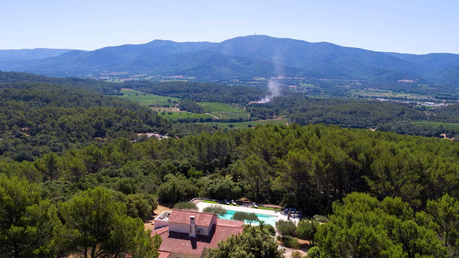 La Rocaille-Gebieden zomer 1km