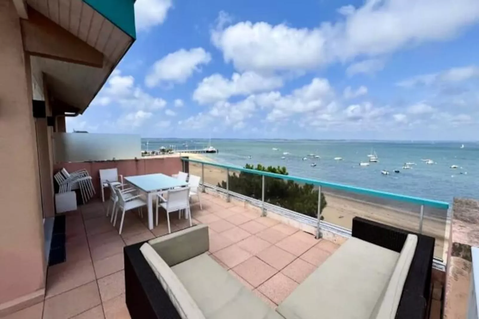 Terrasse & Horizon Bleu-duplex Vue Mer &agrave; Arcachon-Niet-getagd