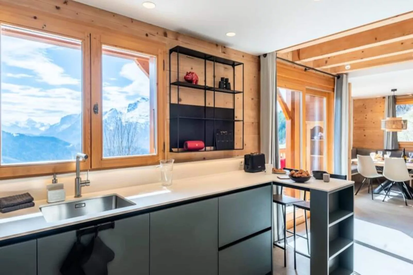 Slow Chalet Tekoa 8 Pers &agrave; 5 Min Des Pistes-Niet-getagd