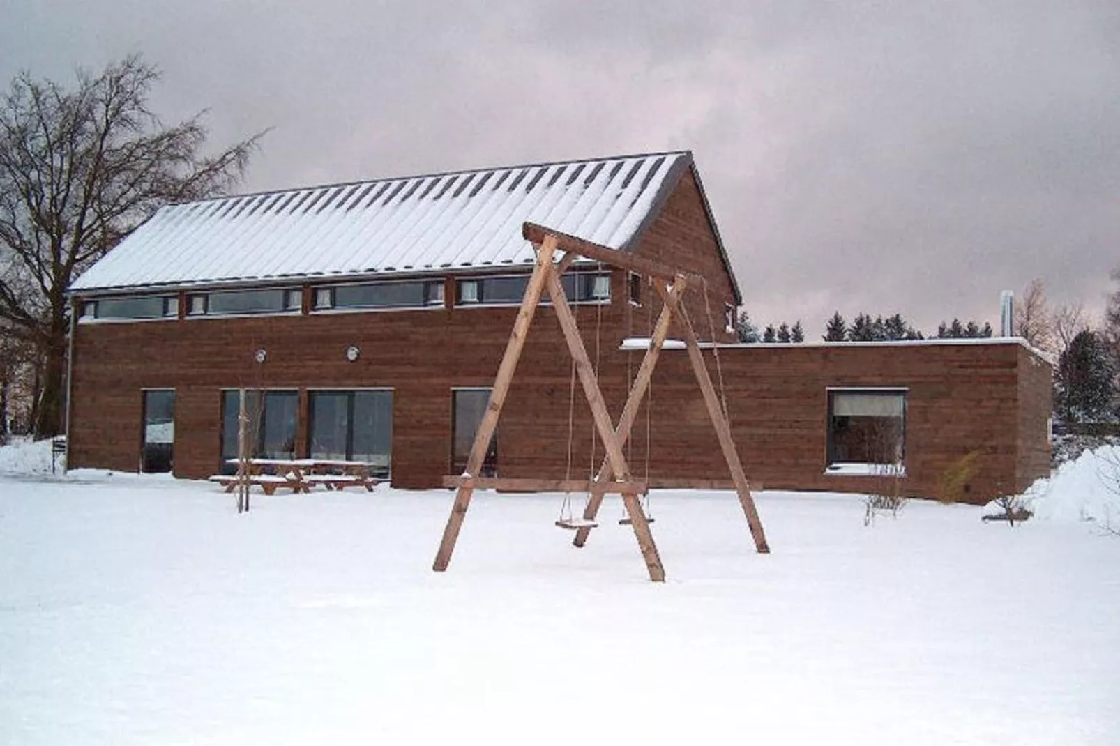 Le Chalet des Fagnes-Exterieur winter