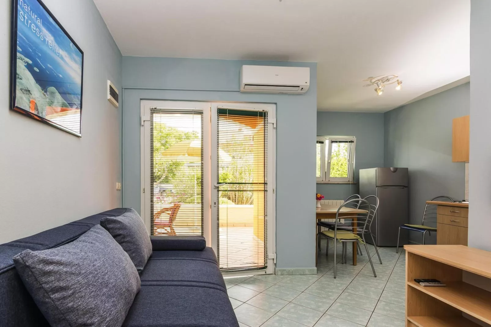 Apartments Albi, Zaton-A5, ca. 35 qm, bei Belegung mit 1-4 Personen-Woonkamer