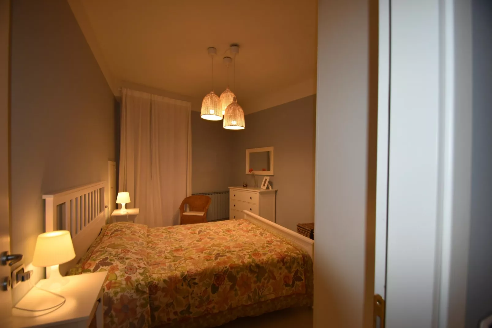 Casa Marina a Ghiffa-Slaapkamer