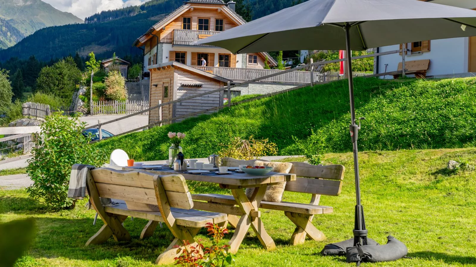 Chalet Norah-Tuinen zomer