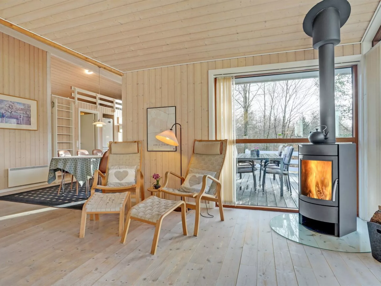 "Swarte" - 30km from the sea-Binnen