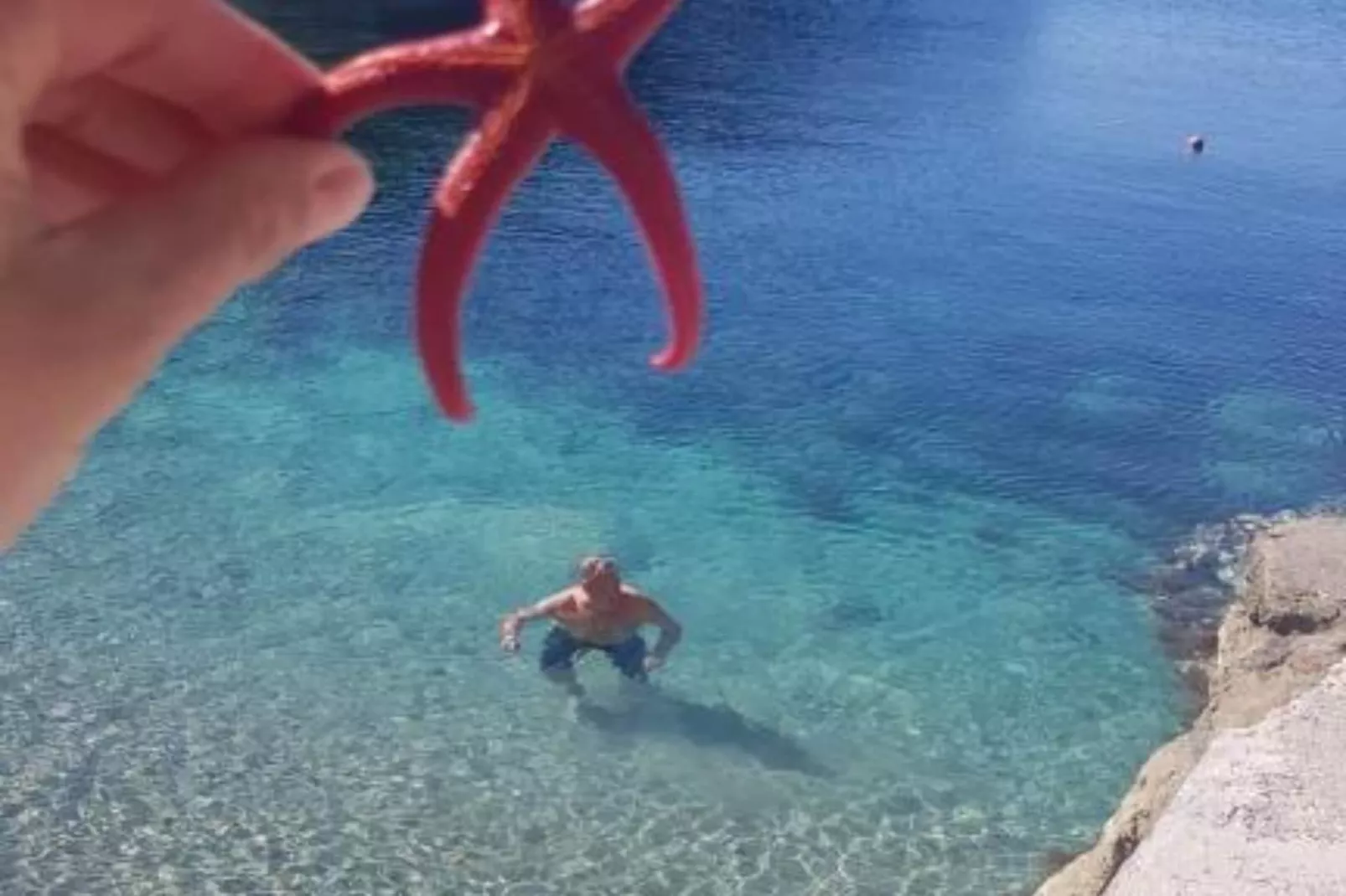 Apartments Franka Saplunara-Twin Room with Terrace and Sea view  No1-Sfeer